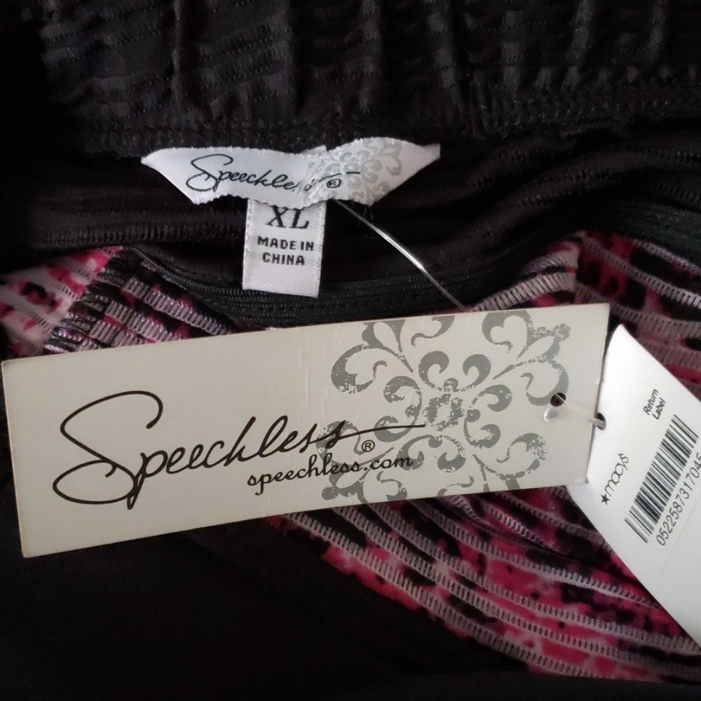 SPEECHLESS STRAPLESS DRESS - Picture 5 of 6